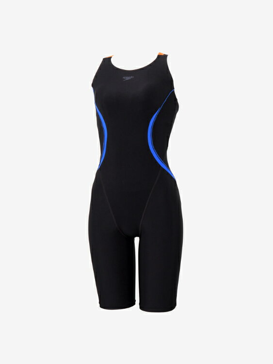 speedo スピード OVAL CURVY LO-KNEE ブラック L SFW12510 KB | スポーツウェア ウエア スポーツ 水泳 スイミング プール 水着 ノースリーブ スリーブレス 撥水 ストレッチ性 フィット感 4分丈 膝上丈 アウトドア トレーニング レディース 女性