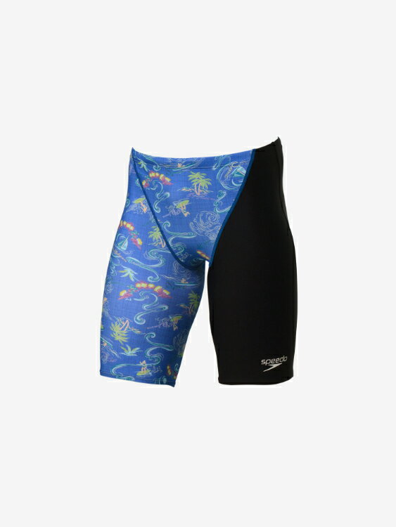 speedo スピード SUN-OTS T-JAM ブルー M ST62505 BL | スポーツウェア ウエア スポーツ 水泳 スイミング プール 水着 ボトムス 膝上丈 4分丈 エコ ストレッチ性 伸縮性 フィット感 練習着 練習用 アウトドア トレーニング メンズ 男性