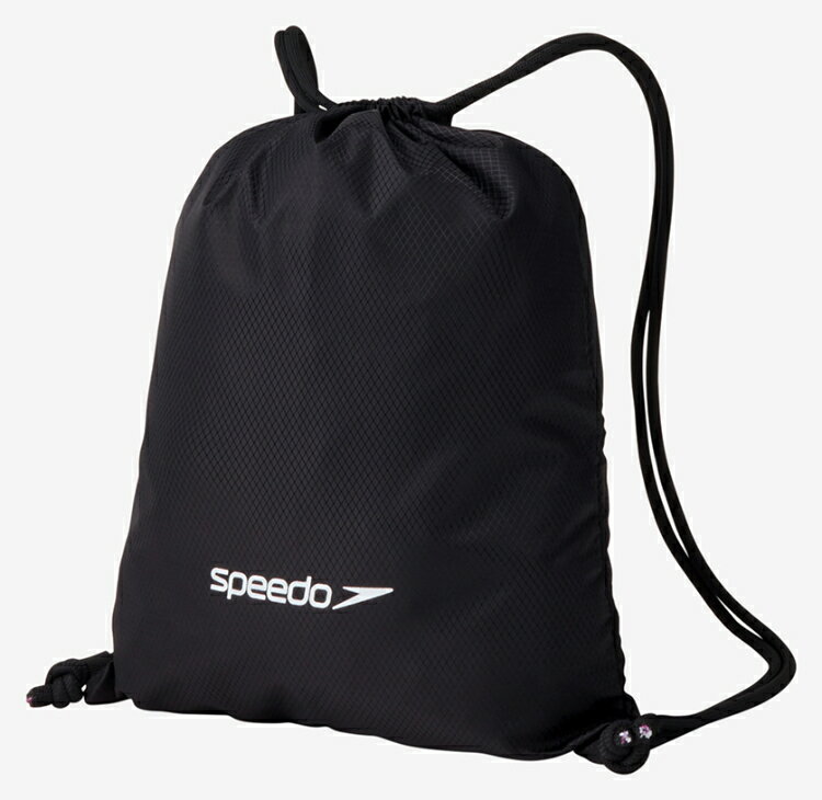 speedo スピード KNAPSACK ブラック SE22560 K | ナップザック リュックサック リュック スイミングバッグ スイムバッグ 水泳バッグ プールバッグ カバン バッグ はっ水 軽量 収納 水泳 スイミング スイム プール 水泳用品