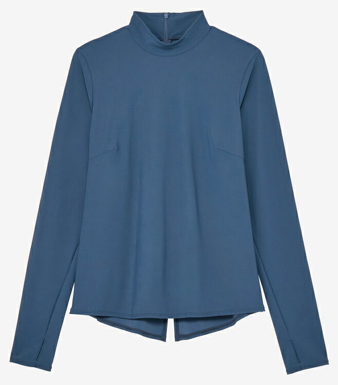 speedo スピード THE RASH GUARD ブルーニュイ S SFW72582 BN | スイミングウェア スイムウェア 水着 レディース トップス 長袖 ロングスリーブ カバーアップ UVカット 紫外線対策 日焼け対策 スポーツウェア フィットネス 水泳 スイミング プール