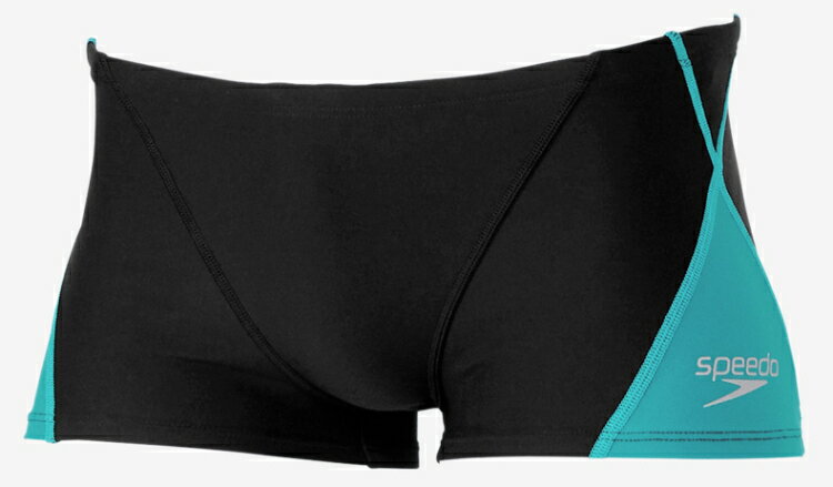 speedo スピード PUSH UP TURNS BOX ブラックxアーティックブルー SS ST52301 KA | スイミングウェア スイムウェア 水泳ウェア 水着 メンズ ボトムス ショート丈 ストレッチ性 耐塩素 フィット感 スポーツウェア スポーツウエア 練習 トレーニング 水泳 スイミング プール