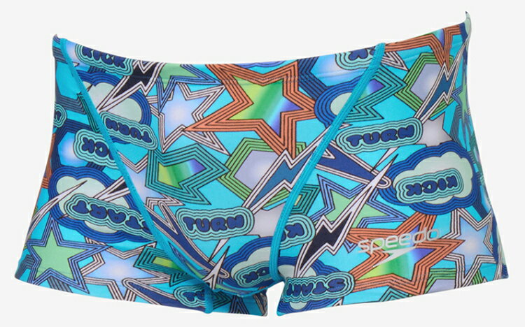 speedo スピード SPARKLINGーB T-BOX ブルー S ST52556 BL | スイミングウェア スイムウェア 水泳ウェア 水着 メンズ ボトムス レッグ丈 ショート丈 裏地 ストレッチ性 スポーツウェア スポーツウエア 練習 トレーニング 水泳 スイミング プール