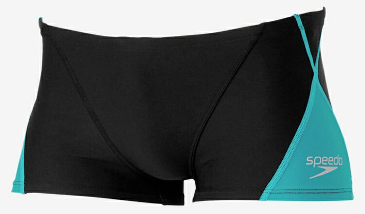 Competitive Swimsuits - speedo スピード PUSH UP TURNS BOX ブラックxアーティックブルー 140 STB52301 KA | スイミングウェア スイムウェア 水泳ウェア 水着 キッズ 子供 ジュニア ボトムス ショート丈 ストレッチ性 スポーツウェア スポーツウエア 練習 トレーニング 水泳 スイミング プール