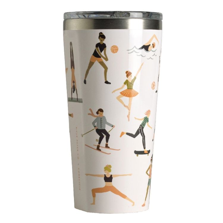 SPICE スパイス CORKCICLE TUMBLER Sports Girls 16oz RP2116GBSG タンブラー 蓋付き おしゃれ 大人 保冷 保温 シンプル デザイン ステンレス製 コーヒー お茶 紅茶 保存 お昼 オフィス プレゼント 日用 雑貨