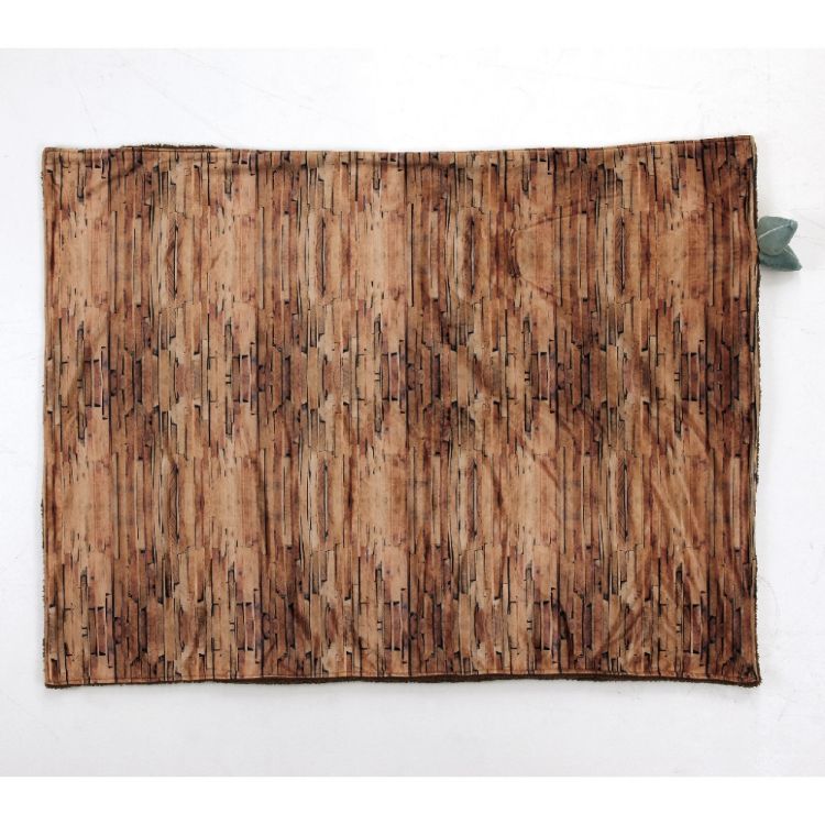 SPICE スパイス SPICE OF LIFE 切り株ボアブランケット ブラウン SHLZ2190BR | ブランケット 暖かい ボア素材 冬 [3]