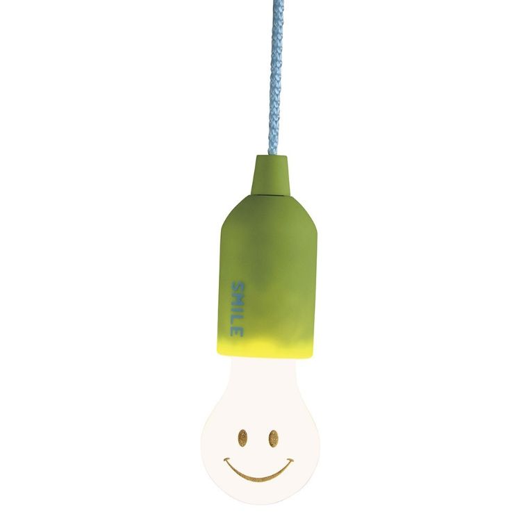 SPICE スパイス SPICE OF LIFE スマイルロープランプ グリーン SFKH1410GR | 電球 型 スマイル ランプ 吊り下げ LED ライト キャンプ ガレージ クローゼット ロッカー キッズルーム 屋内 屋外 パーティー かわいい お部屋 カラフル オススメ