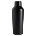 ※image photo CORKCICLE DIPPED CANTEEN Black Out 9oz デザインと機能を両立。 スマートに持ち歩ける保冷保温ボトル ■「グッバイ、プラスティックボトル」をコンセプトに開発された、アメリカフロリダ生まれのステンレス製ボトル「CANTEEN（キャンティーン）」は洗練されたデザインと性能の高さが魅力です。 ■CORKCICLE独自の3レイヤー構造により結露せず、保冷25時間、保温12時間の保冷保温機能を有します（※米国基準）。 ■側面はフラットで持ちやすく、底面にはシリコンの滑り止め付き。 ■ビスフェノールAや鉛を含む素材も一切使用していません。 ■2016年には優れたプロダクトデザインに送られるレッド・ドット・デザイン賞を受賞。 ■コーヒーショップなどのショートサイズがちょうど良い9oz(270ml)タイプです。 ■まるで液に浸したような、ボトルとキャップの塗装を一色で施したスタイリッシュなディップドシリーズで、ベーシックながらクールな黒が印象的です。 商品サイズ:直径75 h190 詳細サイズ:容量270ml　口径4.2cm 商品重量:280g パッケージサイズ:w75 d70 h200 パッケージ重量:320g 生産国:中国 素材:本体：ステンレス鋼 フタ：ポリプロピレン　パッキン：シリコーンゴム　底面滑り止め： シリコーンゴム 品番:2009DBO [保温効力]保温時間6時間：68度以上　[保冷効力]保冷6時間：9度以下(日本の温度表示基準) ※画像はイメージです。 ※パッケージ、仕様、品番などの変更が予告なく変更される場合が御座います。