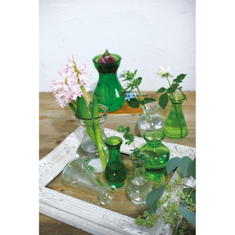 SPICEOFLIFE（スパイスオブライフ）『タイニーガラスフラワーベース』