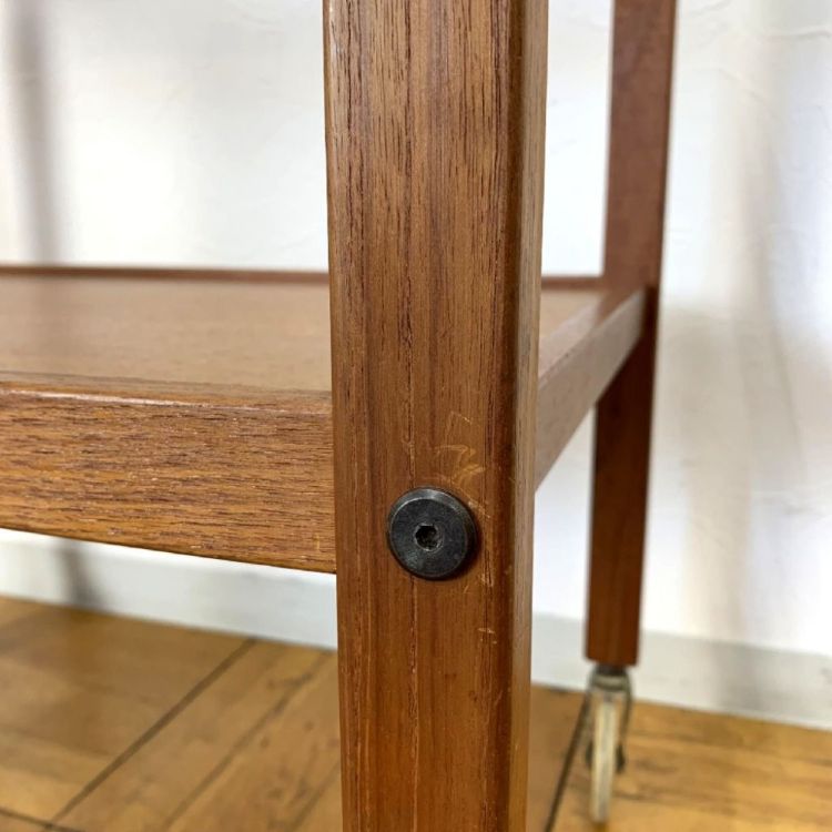 SPICE スパイス teak serving cart TBL-END-1018 | インテリア 家具 ワゴン 傘立て...