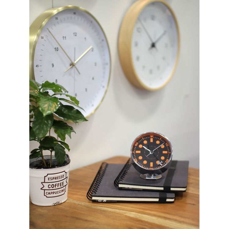 SPICE スパイス SPICE OF LIFE EDGE 目覚まし時計 TRANSPARENT ホワイト TELR1210WH | 個性的 時計 ガレージライク デザイン インテリア 引越 新築祝い ギフト おすすめ