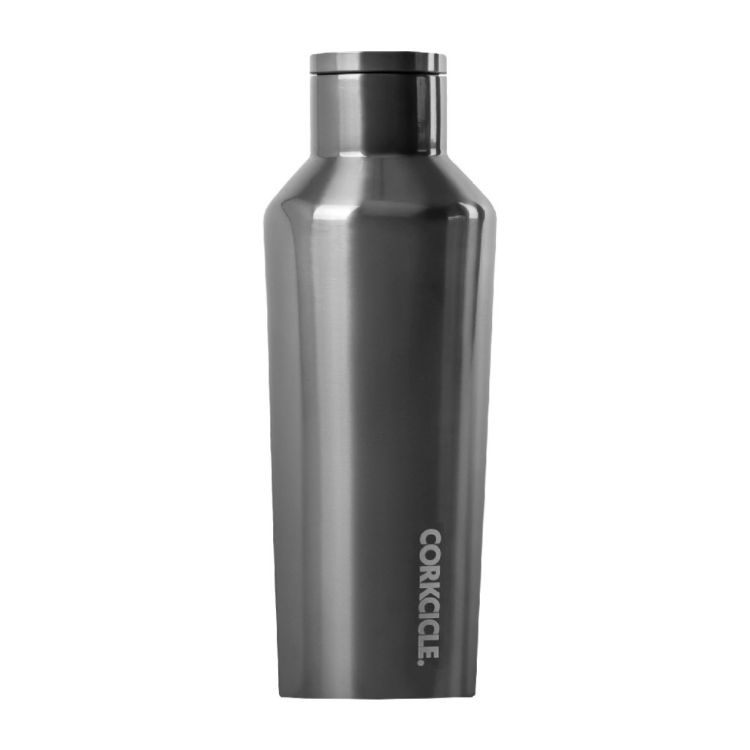 SPICE スパイス CORKCICLE METALLIC CANTEEN Gunmetal 9oz 2009EGM | 水筒 おしゃれ 大人 保冷 保温 ボトル シンプル デザイン スマート マイボトル スポーツ ステンレス製 すいとう レジャー お弁当 水分補給 ランチ プレゼント 日用 雑貨