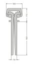 SUGATSUNE スガツネ工業 ペムコヒンジ ショートリーフタイプ 大型枠・厚扉向け 170-090-583 DFM 95SLF | LAMP ランプ 建築金物 家具金物 建具 部品 パーツ 住宅 金具 金物 蝶番 丁番 ペムコヒンジ ショートリーフタイプ ドア 扉 内装 部品交換 シンプル