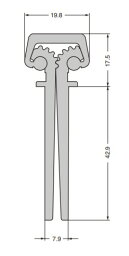 SUGATSUNE スガツネ工業 ペムコヒンジ ショートリーフタイプ 大型枠・厚扉向け 170-090-583 DFM 95SLF | LAMP ランプ 建築金物 家具金物 建具 部品 パーツ 住宅 金具 金物 蝶番 丁番 ペムコヒンジ ショートリーフタイプ ドア 扉 内装 部品交換 シンプル