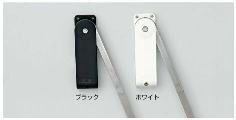 SUGATSUNE スガツネ工業 セルフクローズステー HDS-10S型 2本使い用 右用 ホワイト K 180-026-724 HDS-10S-KR-WT | 建築金物 家具金物 部品 金具 金物 ラプコン セルフクローズステー ダンパー キャッチ付 取付金具 扉金物 扉部品 収納家具 下開き扉 [2]