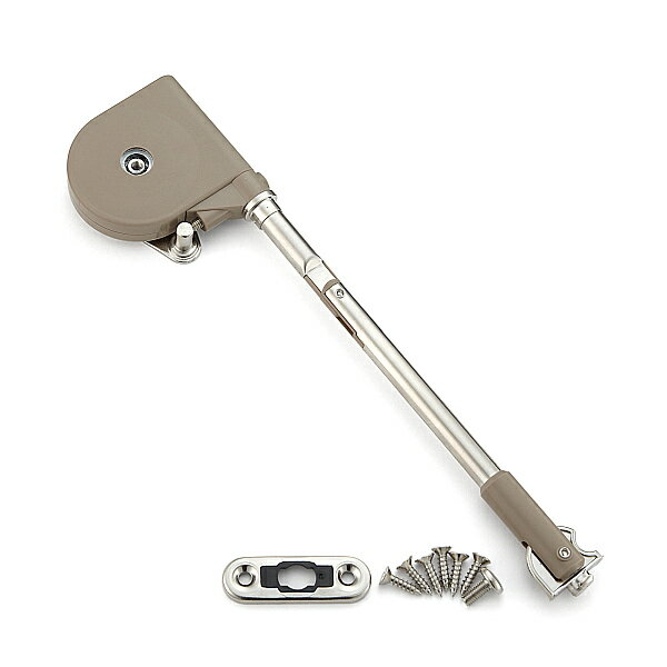 SUGATSUNE スガツネ工業 ソフトダウンステー SDS-100型 本体 キャッチなし アンバー 180-100-263 SDS-1..