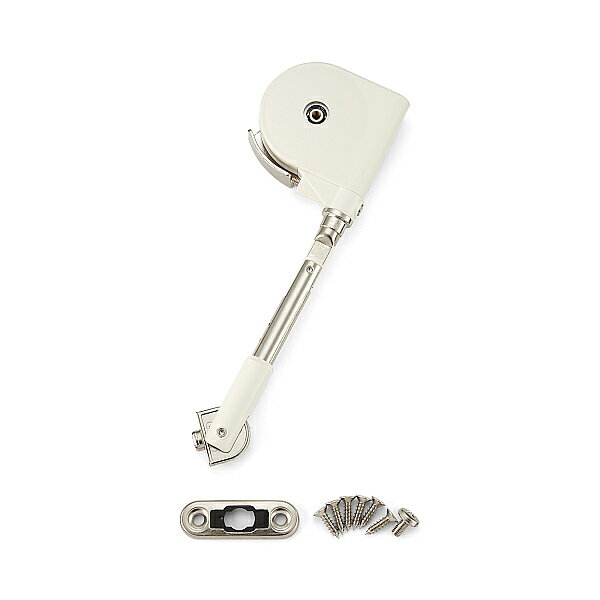 SUGATSUNE スガツネ工業 ソフトダウンステー SDS-400-W 本体 180-100-286 SDS-400-W | 建築金物 家具金..