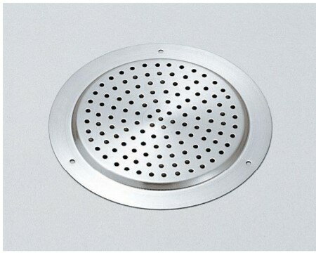 SUGATSUNE スガツネ工業 ステンレス鋼製空気孔 面付タイプ AST型 釘打 210-030-044 AST-45 | 取付け カバー 空気孔 排気口 換気口 通気口 空調機器 吸気 防虫 ドア 玄関扉 店内 風呂 浴室 トイレ マンション アパート 家具 建具