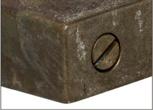 SUGATSUNE スガツネ工業 ハンドル PXB-AS09-128型 PAT エイジドスクリューシリーズ 100-033-737 PXB-AS09-128-SD | シンプル おしゃれ 取手 黄銅 ブロンズクリア