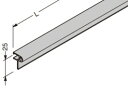 SUGATSUNE スガツネ工業 フルクス 250/750 トップカバー 25 130-031-876 EX606-01 | シンプル おしゃれ アルミニウム合...