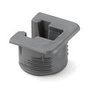 SUGATSUNE スガツネ工業 棚受 IT2574型 簡易固定機能付 カップ 120-014-852 IT2574-30 | シンプル おしゃれ ポリアセタール POM グレー