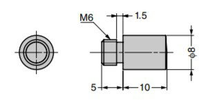 SUGATSUNE �����ĥ͹��� ê���� SS-108�� ľ��8���� �᥹ 120-049-342 SS-108W | ����ץ� ������� ��Ƽ Ƽ�֥��󥺤�ä�
