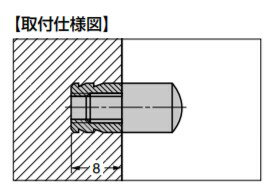 SUGATSUNE スガツネ工業 棚ダボ SS...の紹介画像2