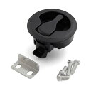 SUGATSUNE スガツネ工業 フラッシュ パネル ラッチ LJ-61型 PAT ブラック 140-050-031 LJ-61-BL | DIY LAMP ラ...