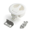 SUGATSUNE スガツネ工業 フラッシュ パネル ラッチ LJ-61型 PAT ホワイト 140-059-200 LJ-61-WT | DIY LAMP ラ...