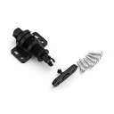 SUGATSUNE スガツネ工業 プッシュ ラッチ MC-20型 ブラック 140-022-344 MC-20BL | DIY LAMP ランプ 金物 金具 プ...
