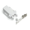 SUGATSUNE スガツネ工業 プッシュ ラッチ MC-37F型 ホワイト 140-058-065 MC-37F-WH | DIY LAMP ランプ 金物 金...