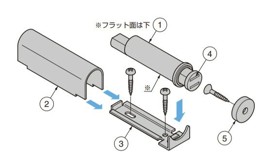 SUGATSUNE スガツネ工業 スライド式マグネ ラッチ MC-S60 丸型 140-050-129 MC-S60...
