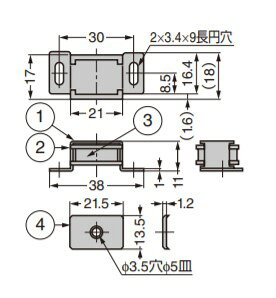 SUGATSUNE スガツネ工業 マグネット キャッチ MC-S78 140-050-030 | DIY LAMP ラン...