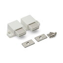 SUGATSUNE スガツネ工業 マグネ ラッチ ML-30W型 ホワイト 140-050-056 ML-30WW | DIY LAMP ランプ 金物 金具 マ...