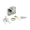 SUGATSUNE スガツネ工業 面付 シリンダー 錠 2650型 用 本体 150-001-218 2650-16-DN-D | DIY LAMP ランプ 金...