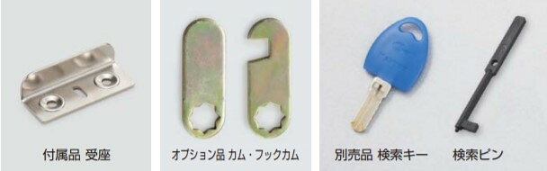 SUGATSUNE スガツネ工業 ダイヤル錠 822型 用 番号自由・固定設定兼用タイプ 木用 ...