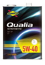 SUNOCO スノコ エンジンオイル Qualia クオリア 5W-40 4L缶 5W40 4L 4リットル オイル 交換 人気 オイル缶 油 エンジン油 車検 車 オイル交換 ポイント消化