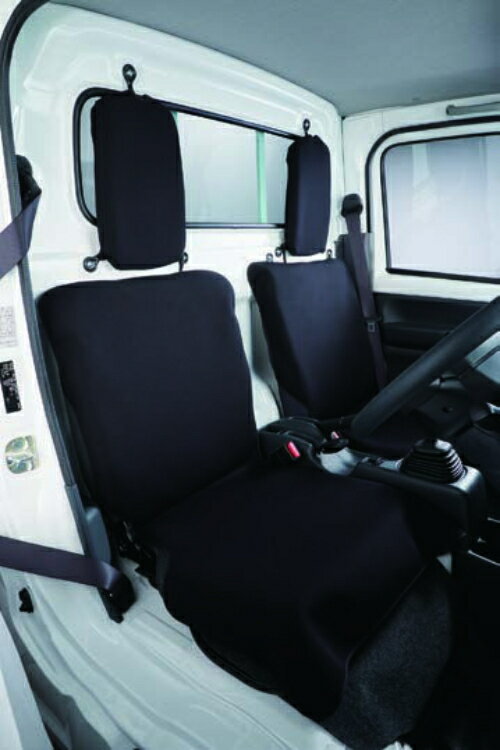 SUZUKI スズキ 純正 防水シートカバー 助手席用 ブラック BAG4 99147-82M10 | CARRY キャリー 車用品 カー用品 自動車 部品 パーツ アクセサリー 内装 カスタム ドレスアップ おしゃれ グレードアップ 車 DIY 取り付け 装飾 飾り アクセント カバー シート 汚れ防止 保護