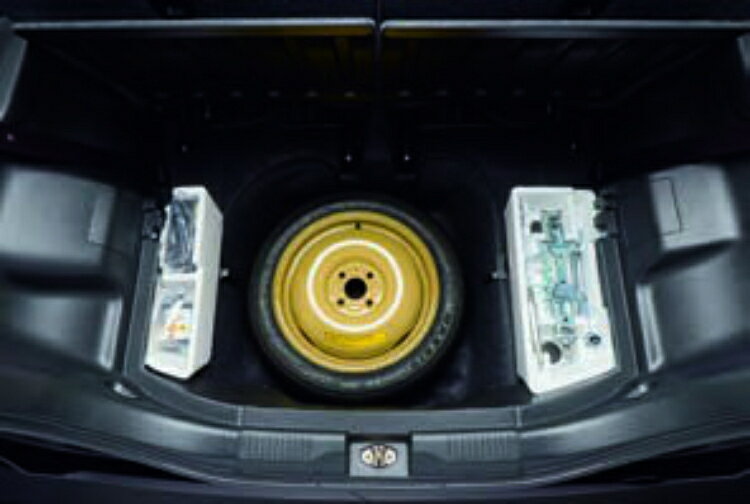 Set - SUZUKI スズキ 純正 スペアタイヤ固定キット 2WD車用 F9FT 99157-83S00 | SOLIO ソリオ 車用品 カー用品 パーツ 部品 アクセサリー 車 自動車 タイヤ スペア ホイール 緊急 安心 便利 セット 固定 純正 格納 収納 応急用 緊急用 不安解消 お出かけ 交換用タイヤ キット