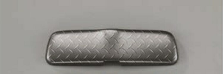 SUZUKI スズキ 純正 ルームミラーカバー 縞鋼板柄 BB46 99145-80T00-002 | JIMNY NOMADE ジムニー ノマド 車用品 カー用品 車 自動車 パーツ カスタム カスタマイズ 交換 インテリア 内装用品 内装パーツ ルームミラー バックミラー 後方確認ミラー 保護 カバー 装飾パーツ