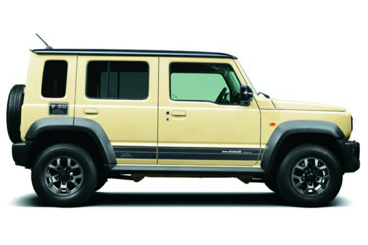 SUZUKI スズキ 純正 サイドデカール ブラック ACAV 99230-80T00-002 | JIMNY NOMADE ジムニーノマド 車用品 カー用品 自動車 部品 パーツ アクセサリー 外装 カスタム ドレスアップ おしゃれ グレードアップ ボディ 車 DIY 転写シート デコレーション ステッカー シール