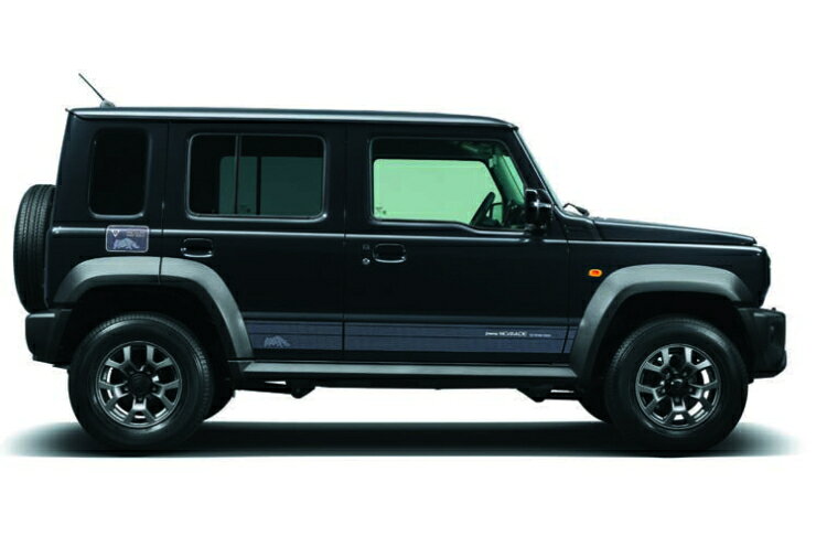 SUZUKI スズキ 純正 サイドデカール グレー ACAX 99230-80T00-003 | JIMNY NOMADE ジムニーノマド 車用品 カー用品 自動車 部品 パーツ アクセサリー 外装 カスタム ドレスアップ おしゃれ グレードアップ ボディ 車 DIY 転写シート デコレーション ステッカー シール
