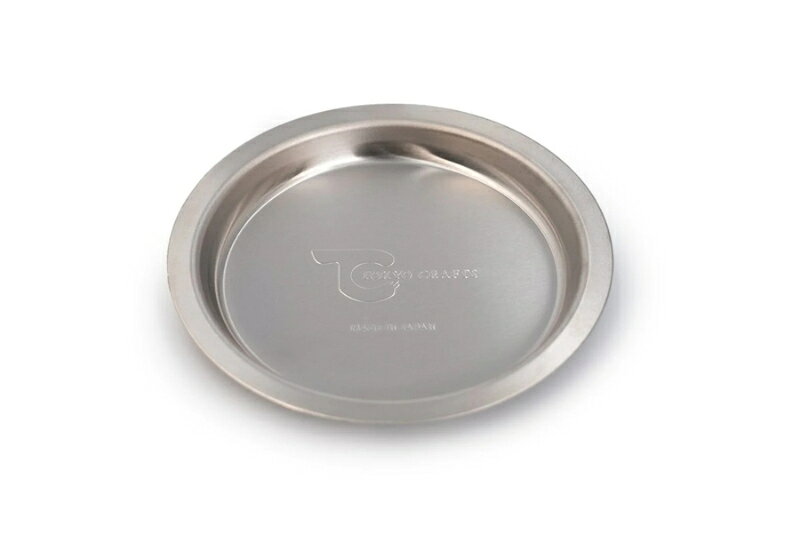 TOKYO CRAFT ステンレスシェラプレートSTAINLESS SIERRAPLATE TC-046 | アウトドア キャンプ キッチン用品 食器 皿 取皿 取り分け皿 平皿 キャンプ用皿 ステンレス製 ステンレス素材 ステンレス食器 アウトドア用平皿 アウトドア用品 キャンプ用品