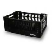 TRI Folding Container Bask SMALL BLACK SLW156 | 収納ボックス コンテナボックス 折りたたみ 収納ケース 小物入れ 収納BOX コンパクト Sサイズ スモールサイズ ストレージボックス ケース デスク収納 整理整頓 アウトドア キャンプ ピクニック インテリア シンプル