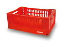 TRI Folding Container Bask SMALL RED SLW159 収納ボックス コンテナボックス 折りたたみ 収納ケース 小物入れ 収納BOX コンパクト Sサイズ スモールサイズ ストレージボックス ケース デスク収納 整理整頓 アウトドア キャンプ ピクニック インテリア シンプル