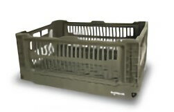 TRI Folding Container Bask LARGE OLIVE SLW164 | 収納ボックス コンテナボックス 折りたたみ 収納ケース 小物入れ 収納BOX コンパクト Lサイズ ラージサイズ ストレージボックス ケース デスク収納 整理整頓 アウトドア キャンプ ピクニック インテリア シンプル