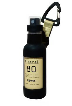 TRI PUMP SPRAY Mistral PUMP SPRAY BOTTLE Mistral SAND SLW244 | スプレーボトル アルコール対応 50ml 詰め替え用 携帯 持ち運び 詰め替え容器 携帯用スプレー シリコンカバー キャップホルダー スプレー容器 小分けボトル 空ボトル 消毒 除菌 エタノール