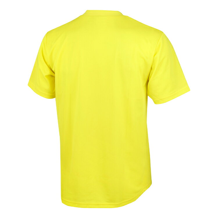 SIMONS STOREのumbro アンブロ ジュニア ゲームシャツ ワンポイント イエロー 150 UAS6307J YEL | スポーツ スポーツ用品 運動 服 衣類 ウエア トップス 半袖 吸汗速乾機能 UVカット 日焼け対策 機能性 ブランド 快適 素材 おすすめ サッカー フットサル キッズ ジュニア 150 イエロー｜アングル2