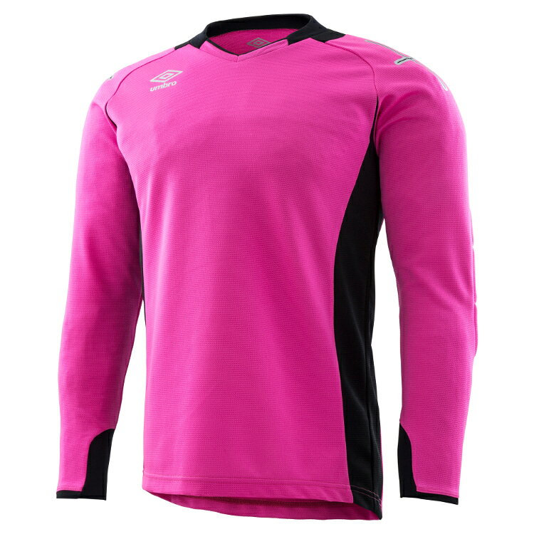 umbro アンブロ 長袖GKシャツ ショックピンク L UAS6707G SPNK | スポーツ スポー...