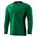 umbro アンブロ ジュニア 長袖GKシャツ ケリー 160 UAS6707GJ KLY | スポーツ スポーツ用品 運動 服 衣類 ウエア トップス シャツ 長袖 耐久性 吸汗速乾機能 機能性 ブランド 快適 デザイン シンプル 素材 キーパー サッカー フットサル キッズ ジュニア 160 グリーン(4)