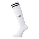 umbro アンブロ ラインストッキング ホワイトxブラック 28-30 UAS8310 WBK | スポーツ スポーツ用品 運動 服 衣類 ウエア 小物 靴下...